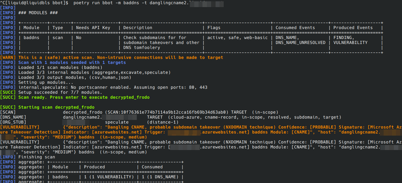 Cname Detection with CLI